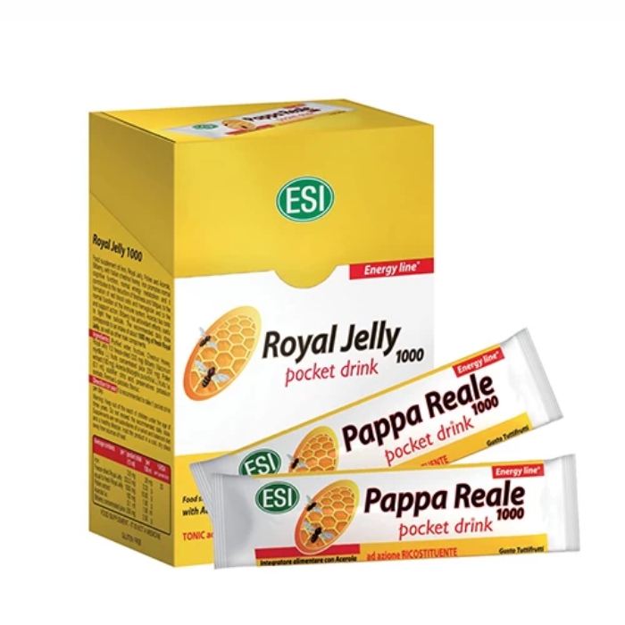 ESI Royal Jelly pocket drink matični mleč, 16 kesica