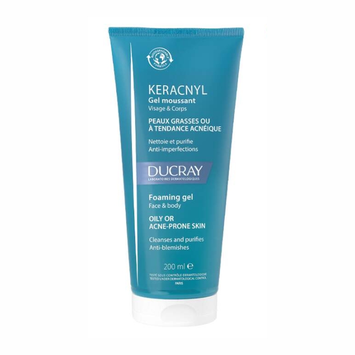 Ducray Keracnyl penušavi gel 200ml