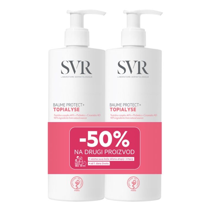SVR PROMO Topialyse Protect+ balzam 2x400ml