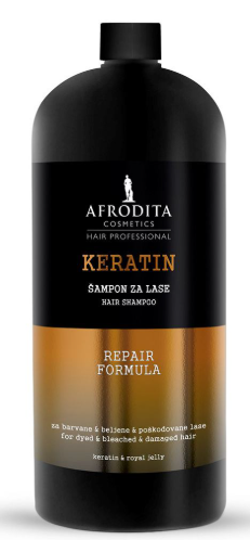 Afrodita Keratin šampon, 1000 ml