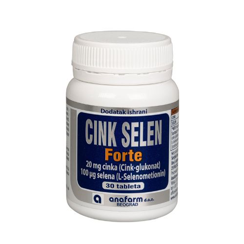 CINK-SELEN FORTE TBL. A30  ANAFARM