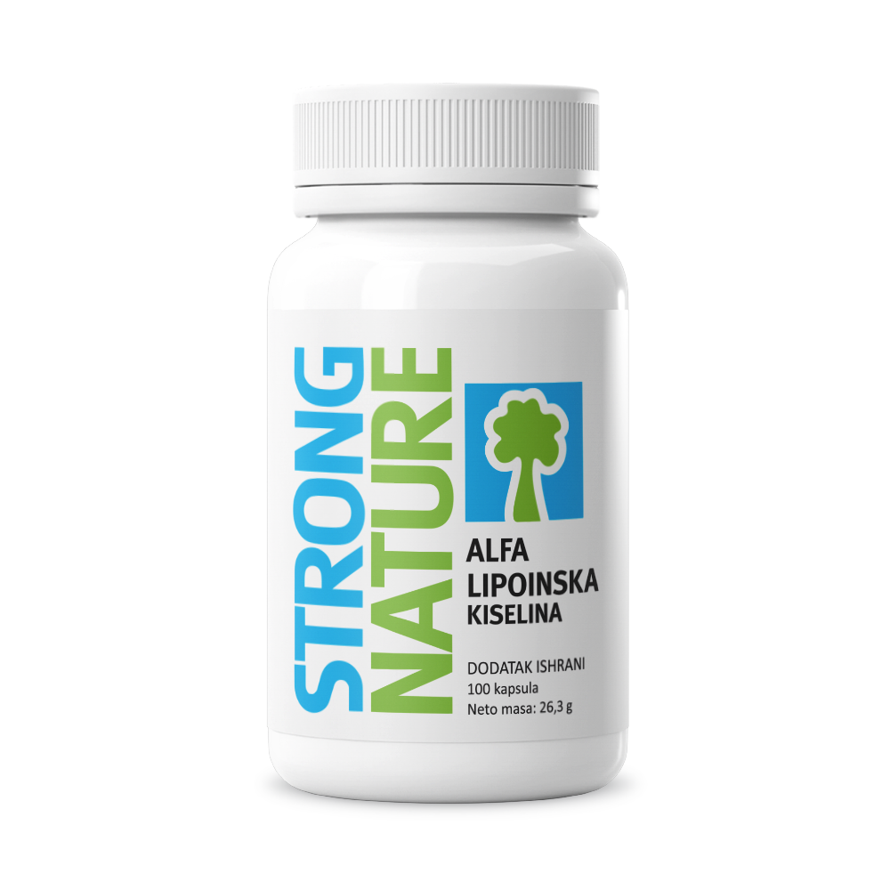 #Strong nature Alphalipoinska kis 100x200mg