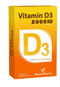 ABELA PHARM VIT D3 CPS A30