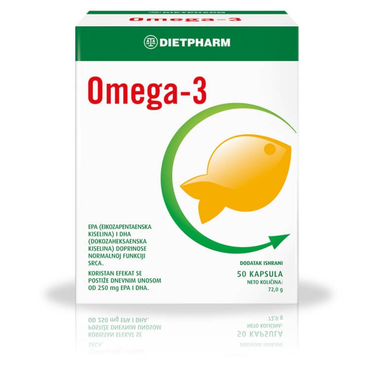 Dietpharm Omega-3, 50 kapsula