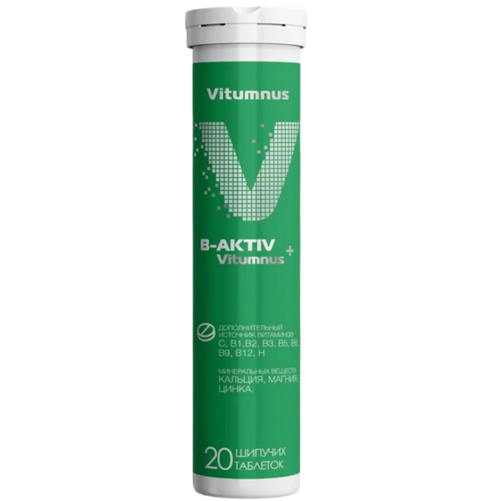 Vitumnus B - Aktive 20 sumecih tableta