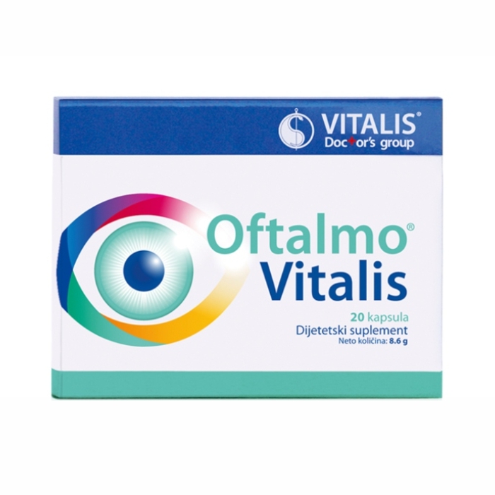 Vitalis Oftalmo 20 kapsula