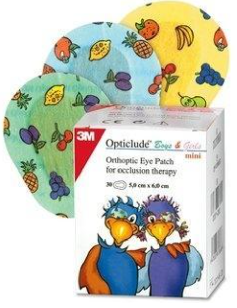 Opticlude junior sareni 5x6,2