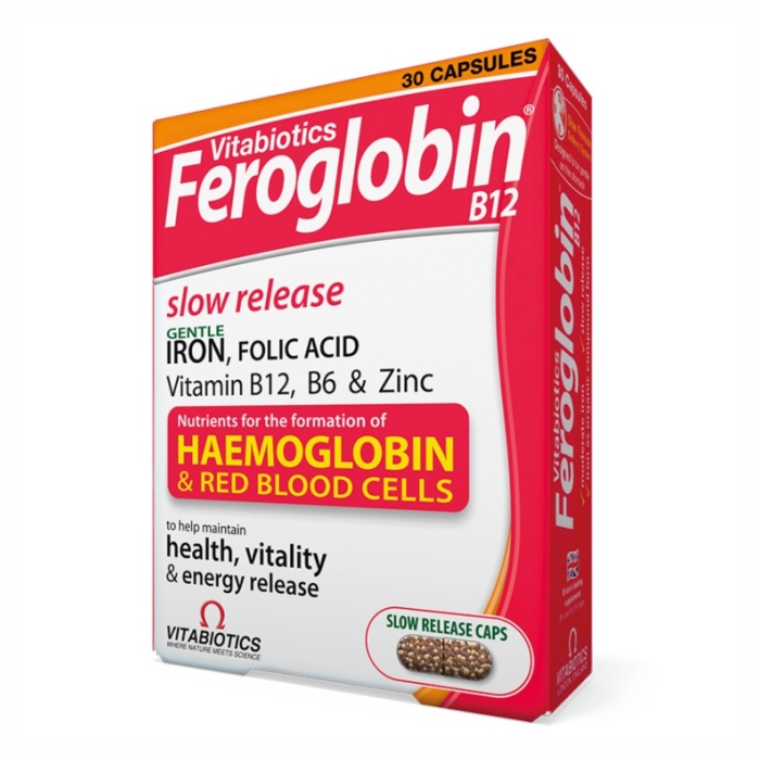 Feroglobin B12, 30 kapsula
