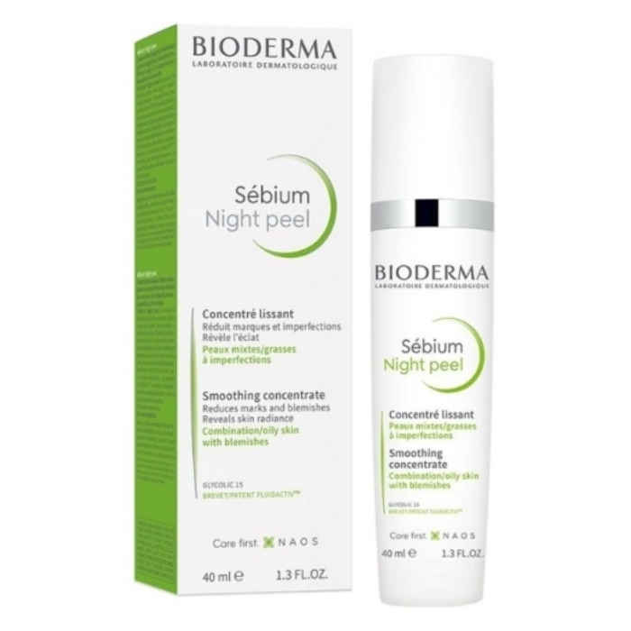 Bioderma Sebium Noćni piling, 40ml