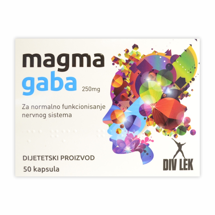Magma Gaba 250mg, 50 kapsula