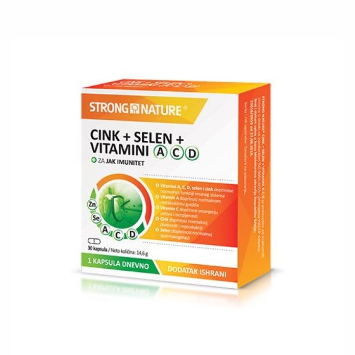 Strong Nature Zn+Se+Vit ACD A30