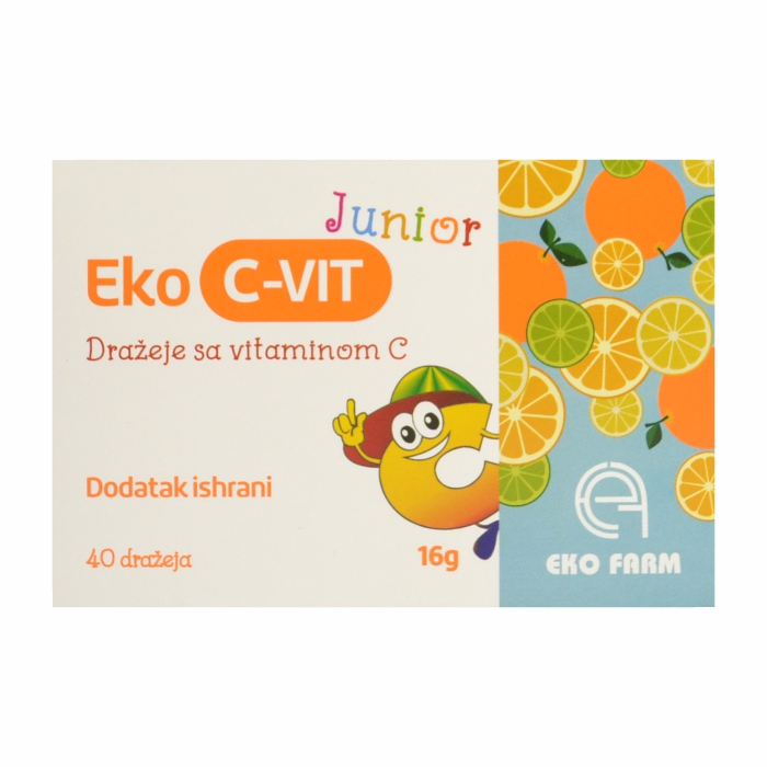 EKO C-VIT JUNIOR DRAG.40X50MG