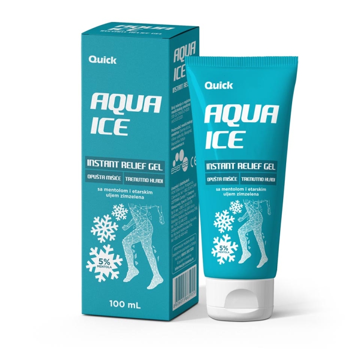 AQUA ICE INSTANT RELIEF 5% gel 100ml