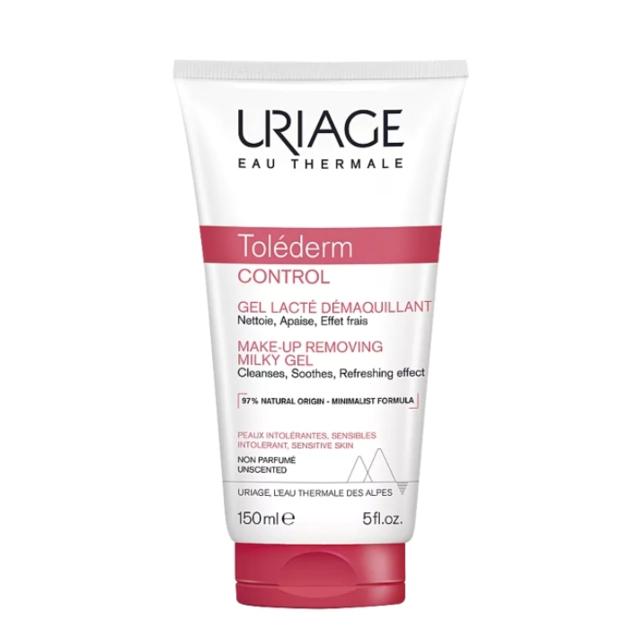 Uriage Tolederm Control Mlečni gel za skidanje šminke 150ml