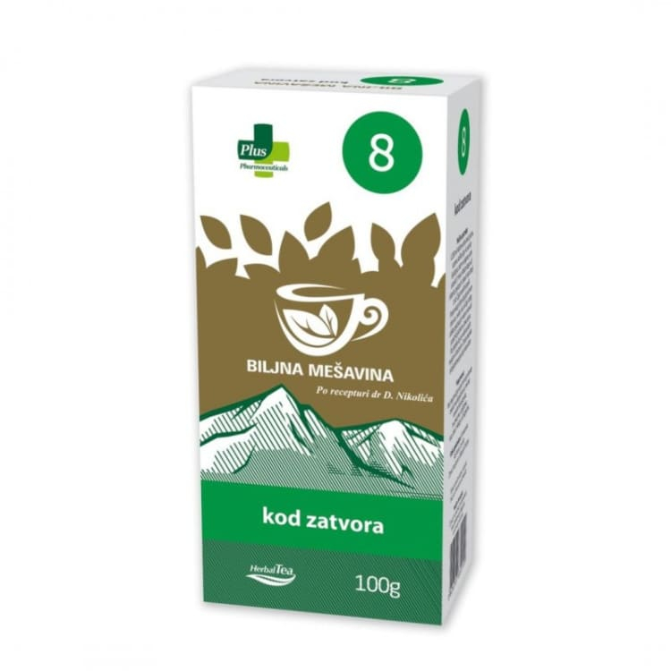 CAJ BR.8 PR.ZATVORA 100G PLPH