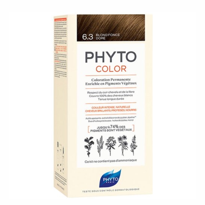 PHYTOCOLOR-farba za kosu 6.3