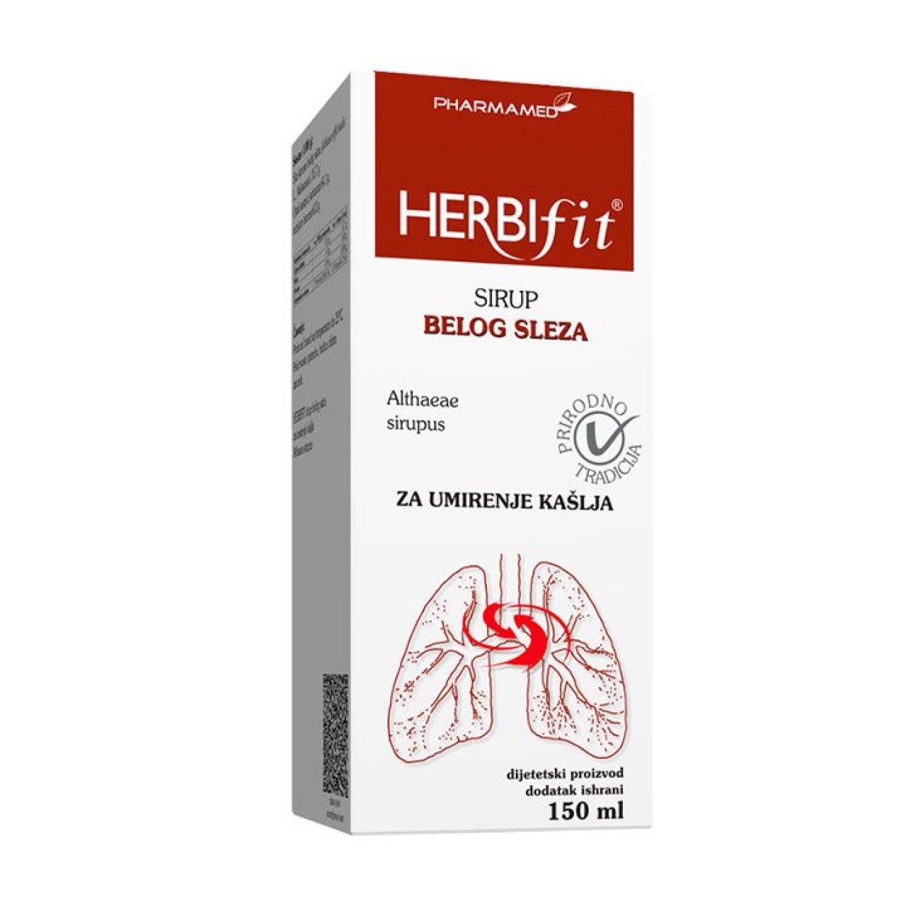 HERBIFIT SIR.BELOG SLEZA 150ML