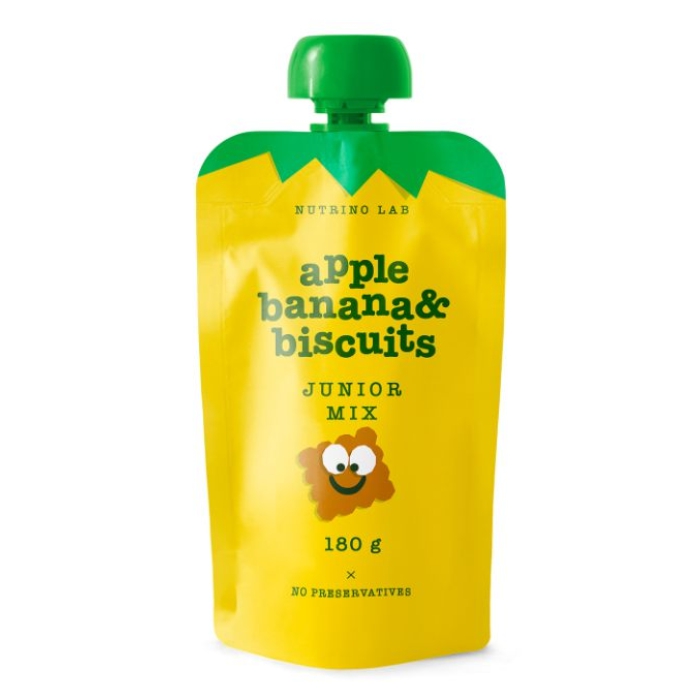 Nutrino Lab Junior jabuka, banana, keks 180g