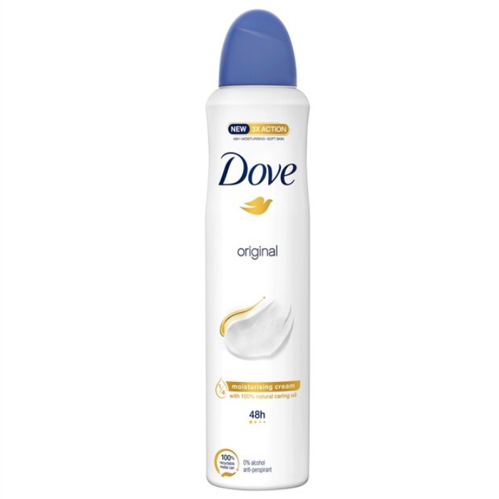 DOVE DEO SPRAY 150ML ORIGINAL