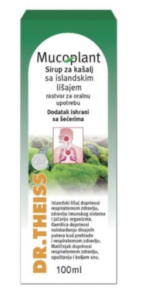 Dr. Theiss Mucoplant sirup islandski lišaj, 100 ml