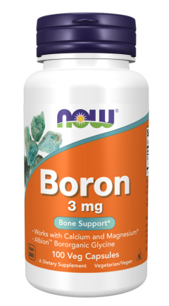 NOW Boron 3mg 100kaps.