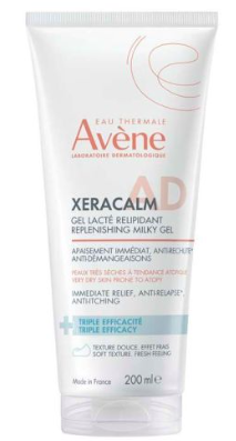 Avene XeraCalm A.D obnavljajući mlecni gel, 200 ml