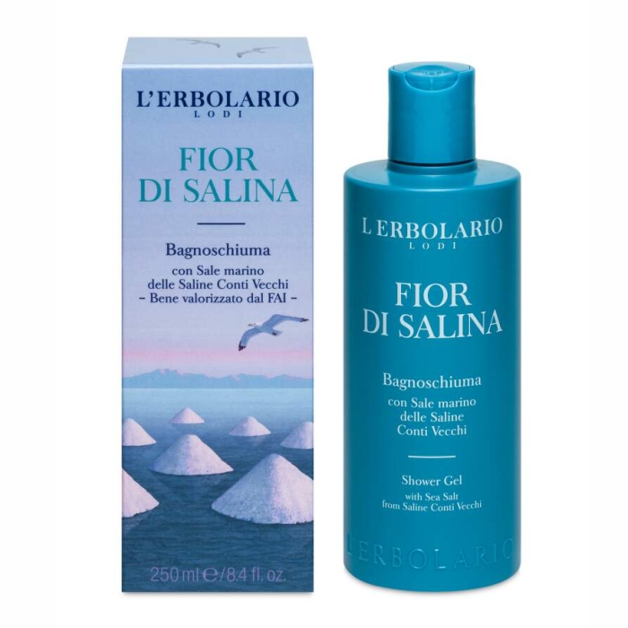 LERBOLARIO fior di salina gel za tusiranje 250ml