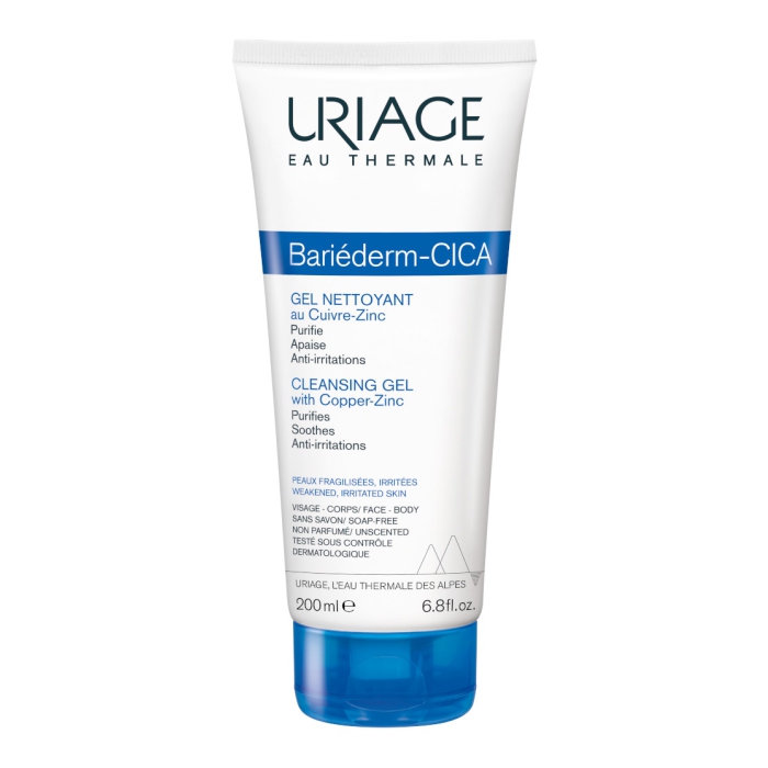 Uriage Bariederm Cica gel za pranje 200ml