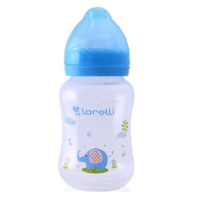 LORELLI FLASICA WIDE NECK 0M+ PLAVA 250ML