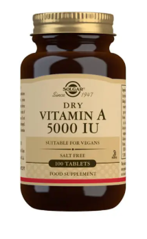 SOLGAR VITAMIN A 5000IU A100
