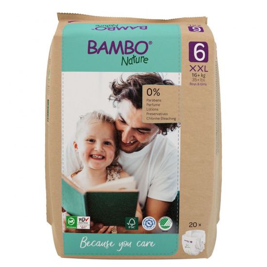 Bambo Nat Pel Eco Friend 6, 20 komada