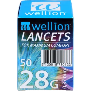 WELLION LANCETE 28G A50