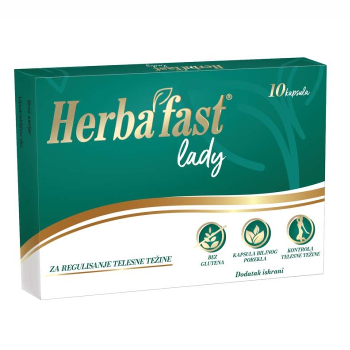 Herbafast lady, 10 kapsula