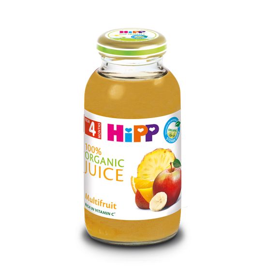 HIPP SOK VISE VRSTA VOCA MULTIVITAMIN 4+ 200ML