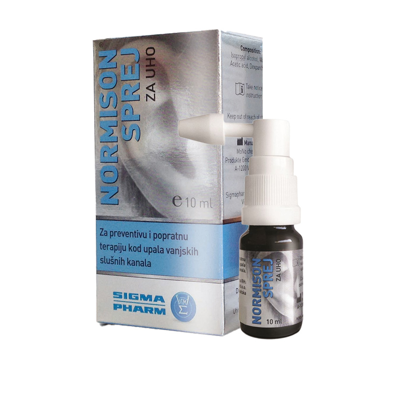 NORMISON SPREJ ZA UHO 10ML