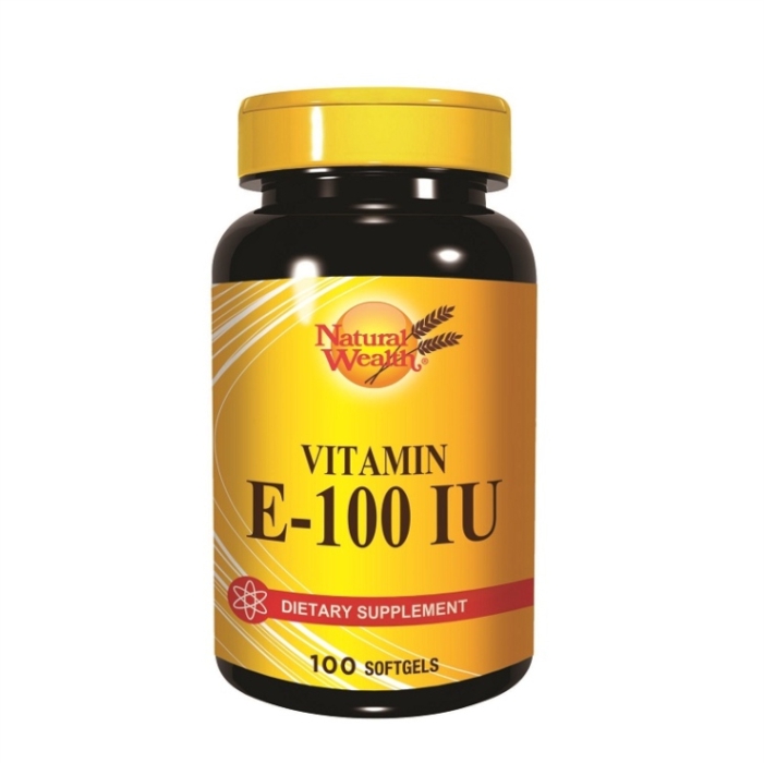 NATURAL WEALTH VITAMIN E-100IU CPS A100