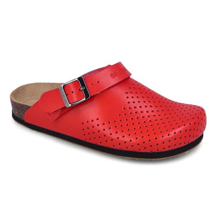 GRUBIN klompa KALIPSO crvena 39 333660