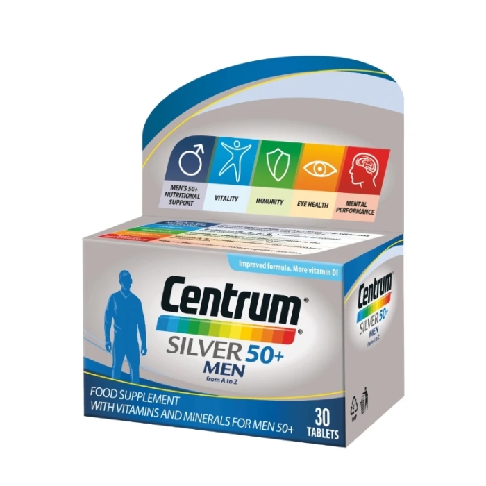 Centrum Silver Men 50+ 30 tableta