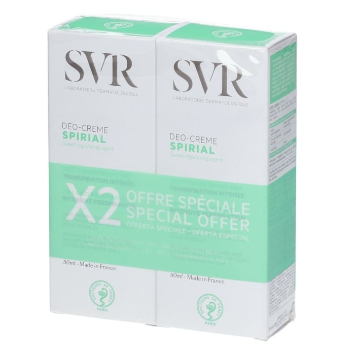 SVR Spirial Deo-krema 2x50ml