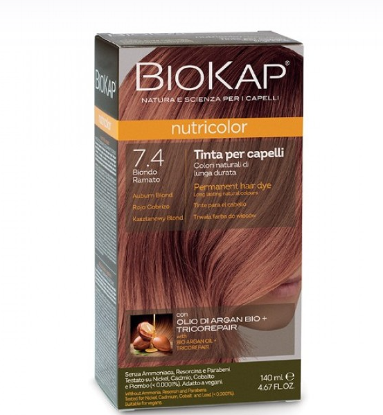 BIOKAP farba 7.4 Kestenjasto Plava