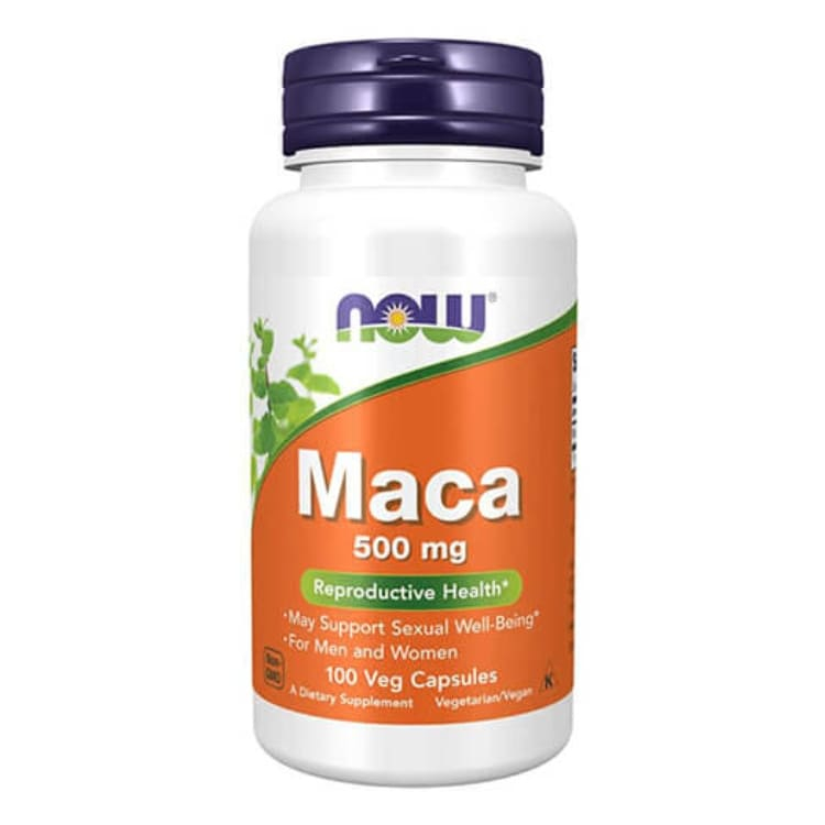 NOW- MACA 500MG 100 CAPS