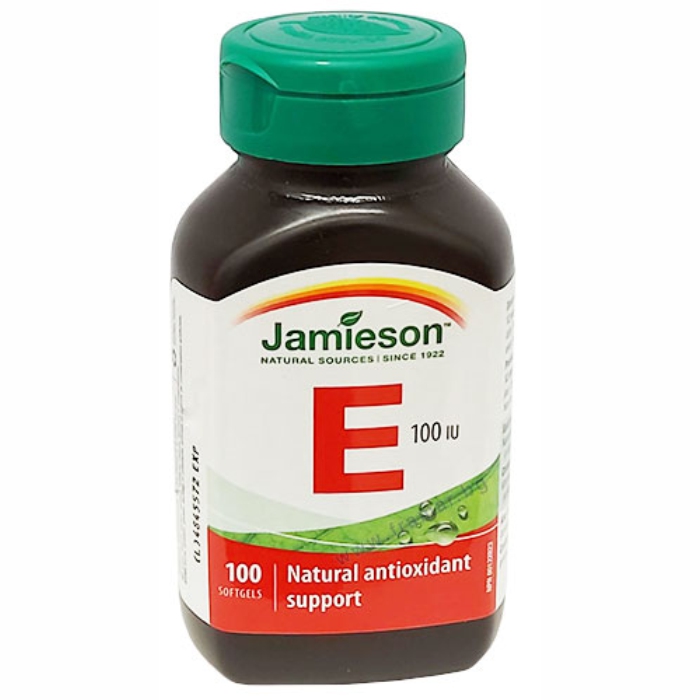JAMIESON VIT E 100IU CPS A100