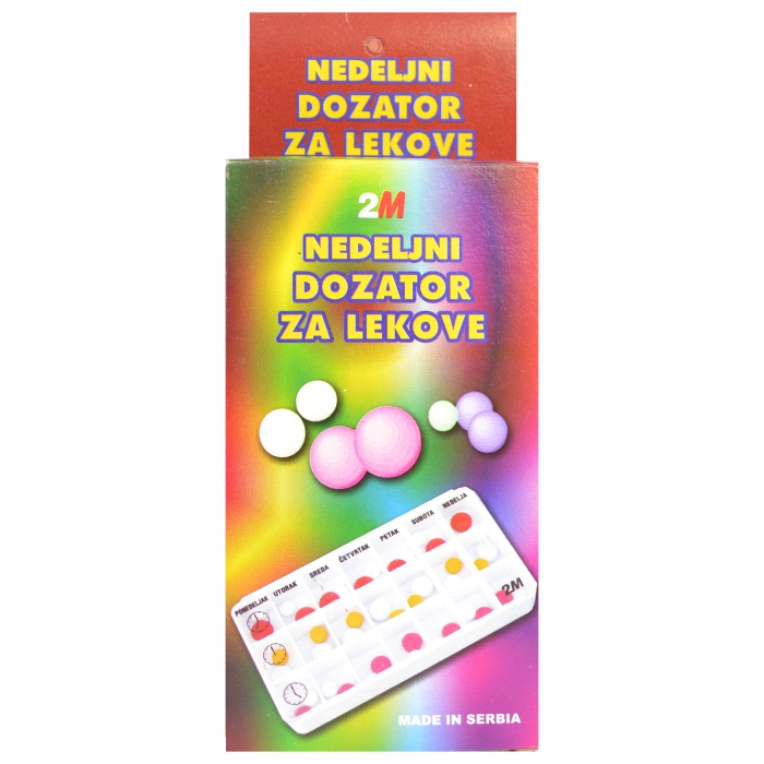 DOZATOR ZA LEKOVE NEDELJNI