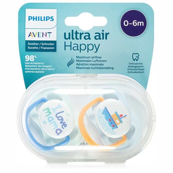 AVENT VAR.SIL.6-18 happy ultra air 9411