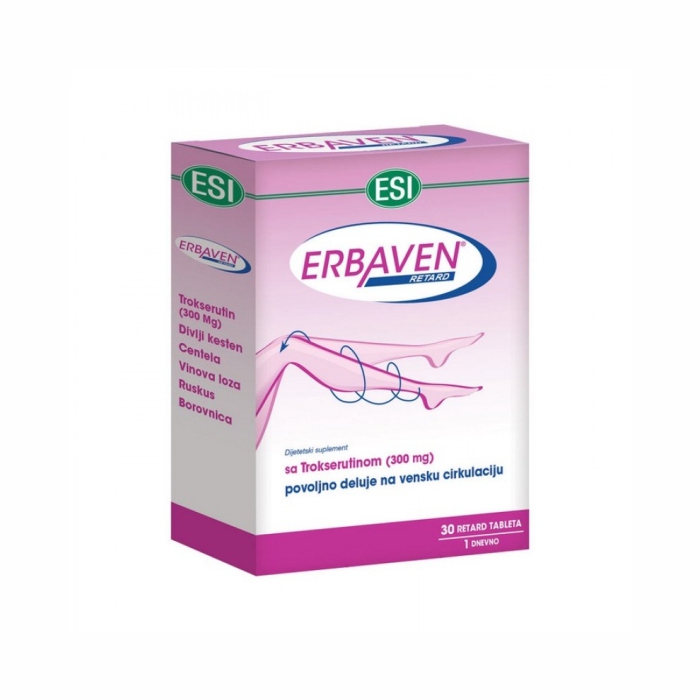ESI Erbaven retard, 30 tableta