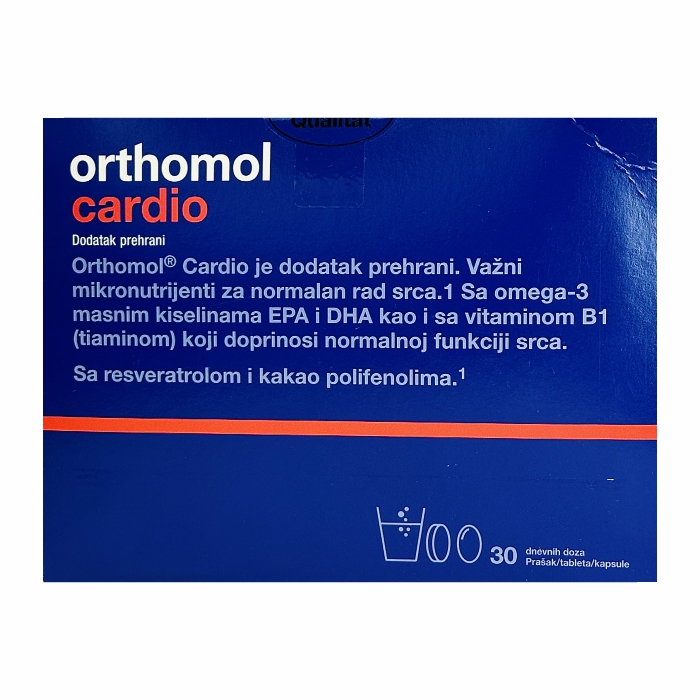 Orthomol Cardio, 30 dnevnih doza