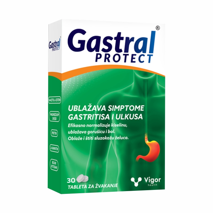 Gastral® Protect, 30 tableta za žvakanje