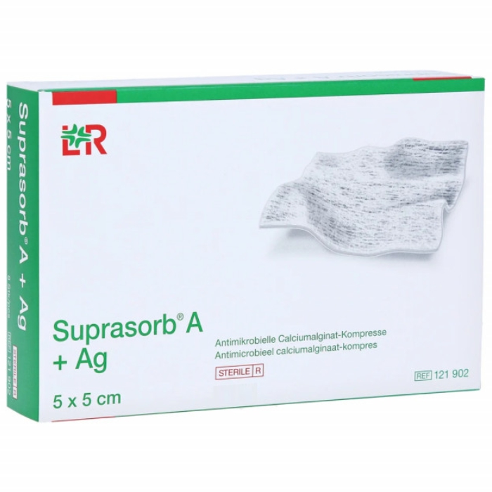 SUPRASORB A+AG 5cmx5cm A1
