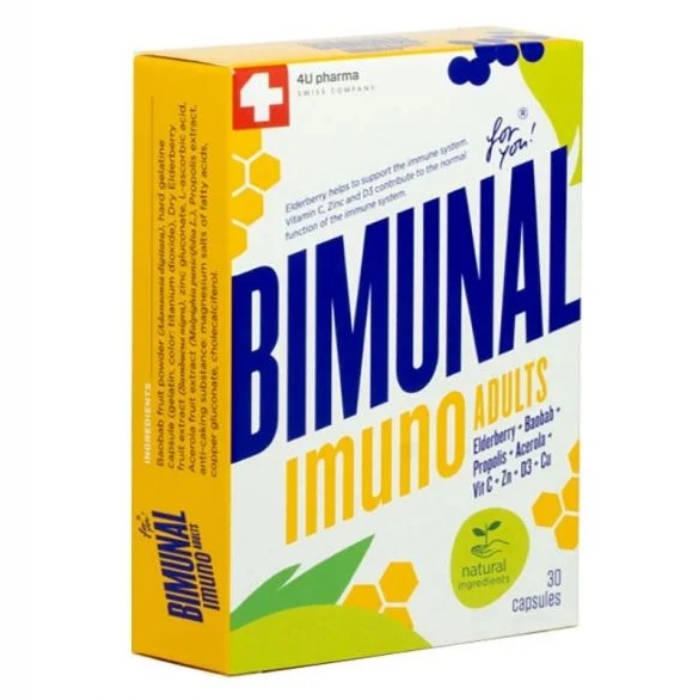 Bimunal Imuno Adults, 30 kapsula