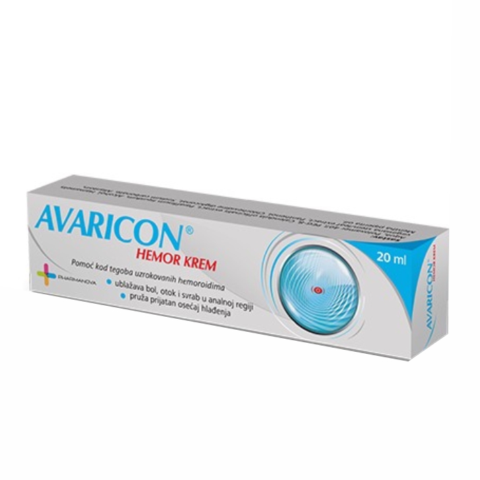 Avaricon Hemor krem, 20ml